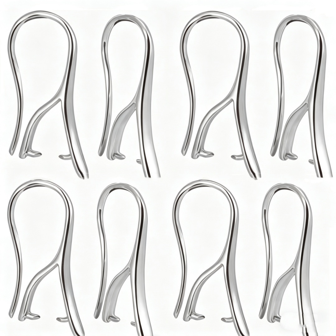 Jewelry Making Wire - 10/30 Peças Brancas com Ganchos de