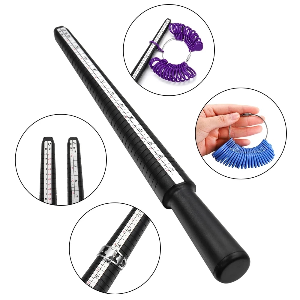 Jewelry Making Kit Professional - Ferramentas profissionais de jóias anel calibre