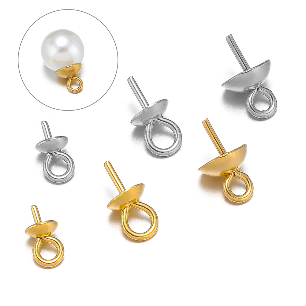 Jewelry Making Rivets - Pinos de olho de aço inoxidável,