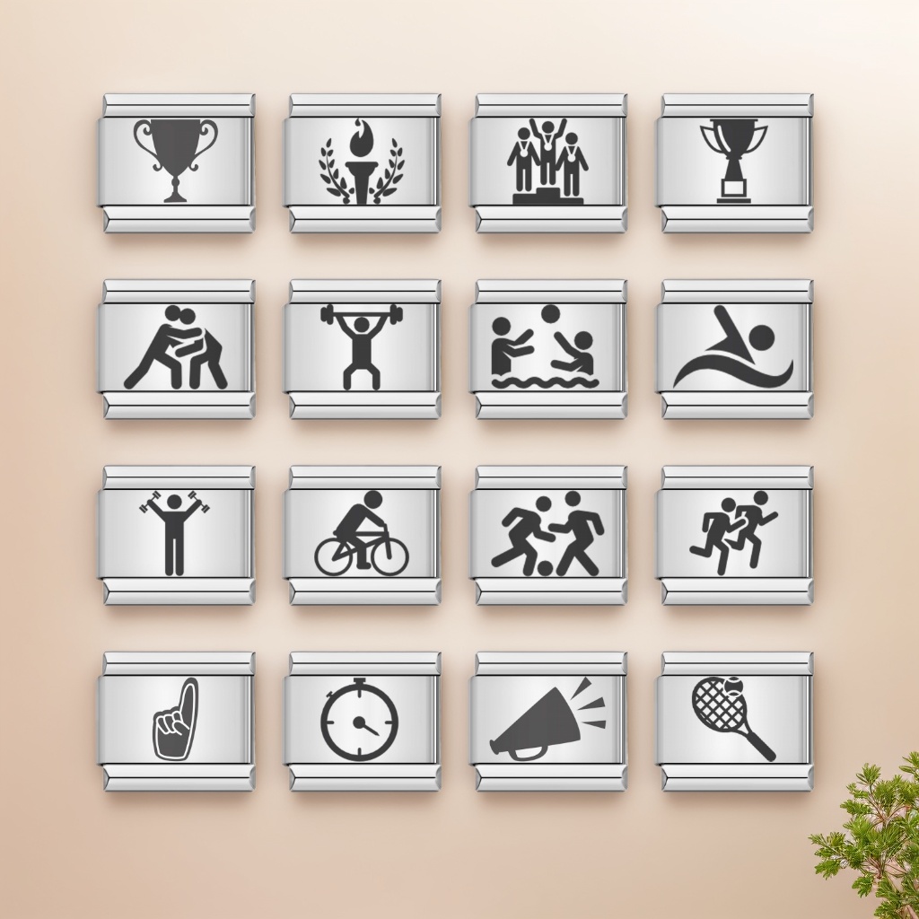Jewelry Making Game - Jogos esportivos futebol nadar tênis italiano