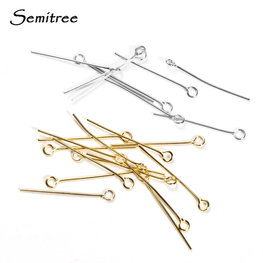 Jewelry Making Rivets - 100 peças 0.6mm de aço inoxidável