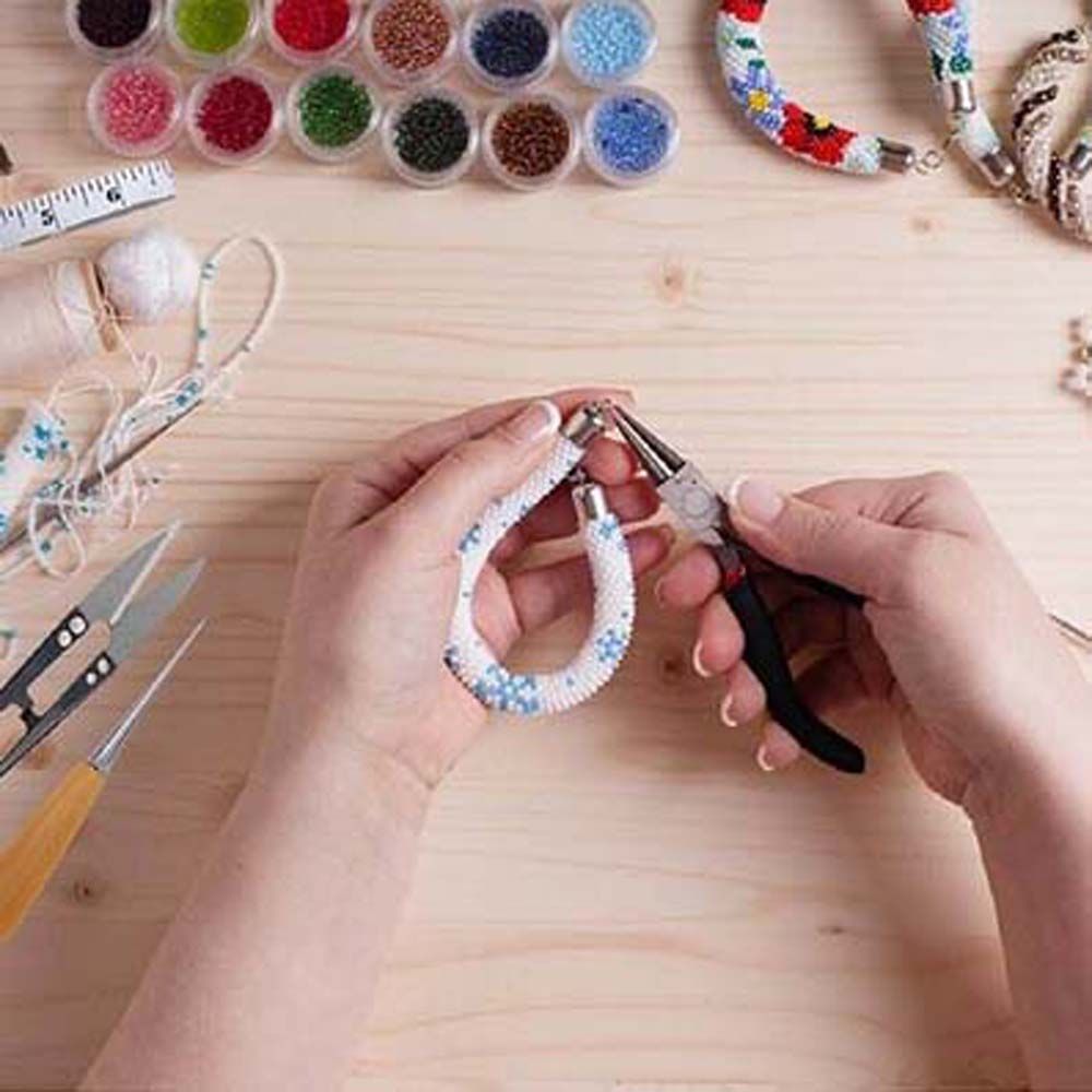 Jewelry Making Kit Professional - 19 pçs acessórios profissionais diy saco
