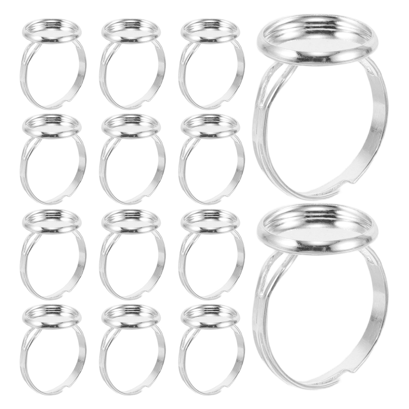 Jewelry Making Ring Tool - 60 Peças de Bases de Anel