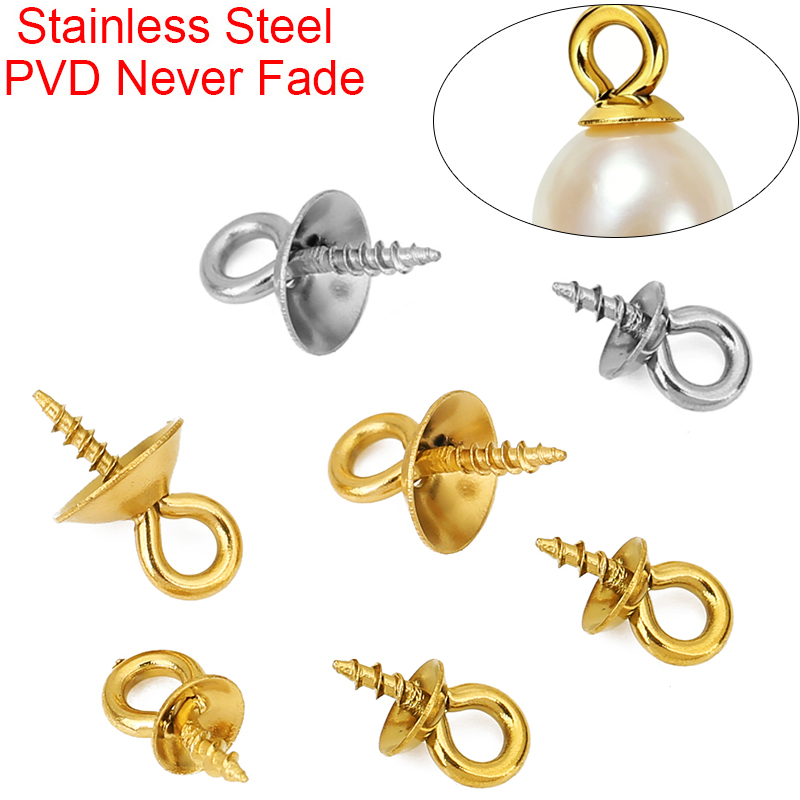 Jewelry Making Rivets - 20 Peças Conectores de Pingente de