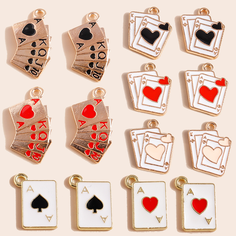 Jewelry Making Game - 10 pçs jogo de pôquer ace