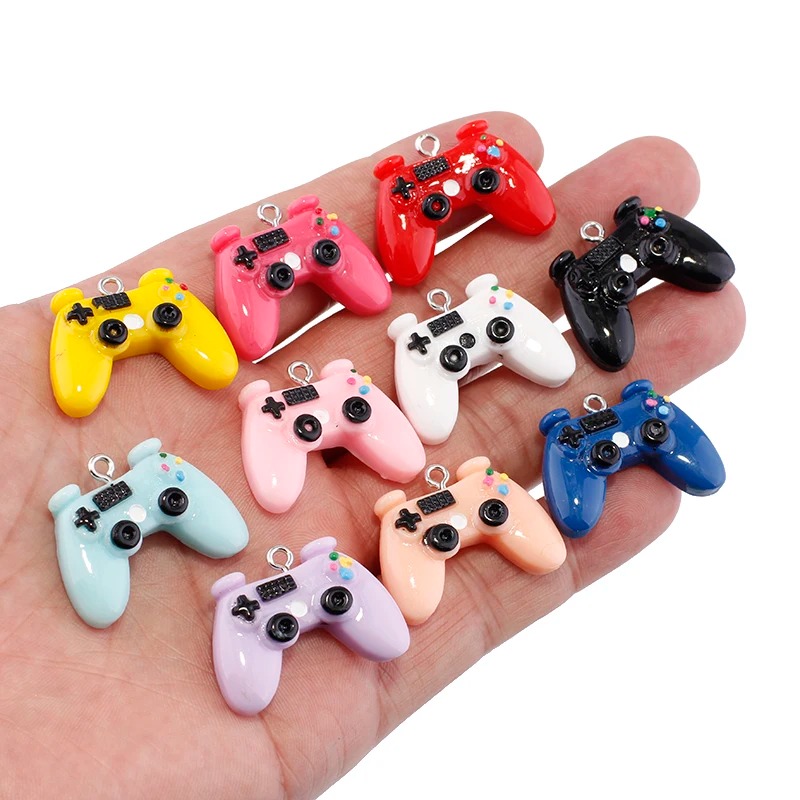 Jewelry Making Game - 10 Peças de Charms de Resina