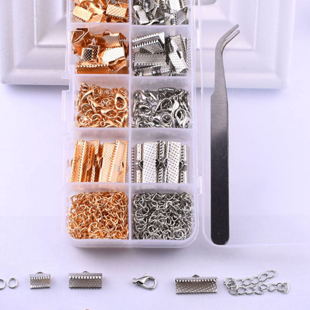 Jewelry Making Tool Kit - 371 Peças de Acessórios para Colares