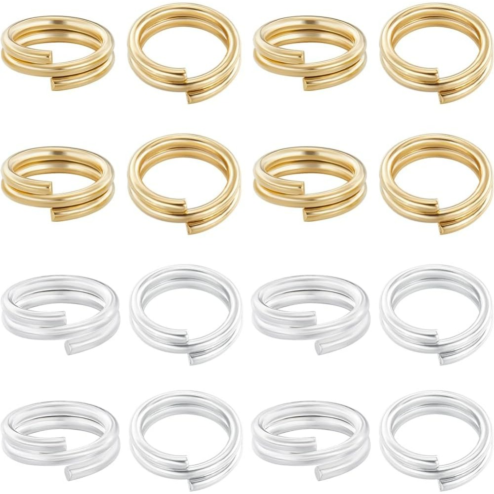 Jewelry Making Loops - 1 caixa 80 peças anel de