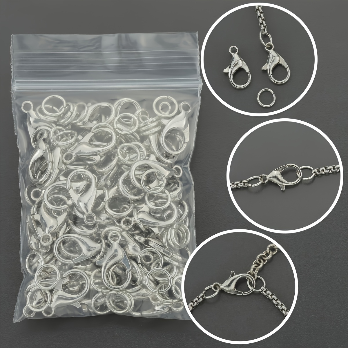 1/2/300 peças de Fechos Lagost - Jewelry Making Loops avaliação e preço