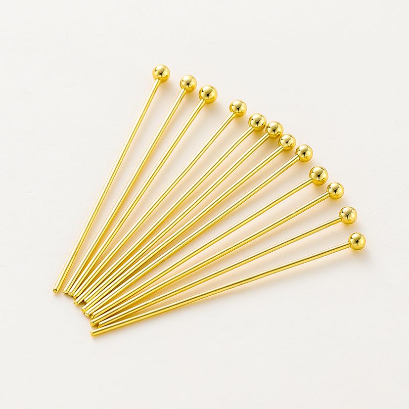 100 pçs/lote 14k 18k banhado a - Jewelry Making Rivets avaliação e preço