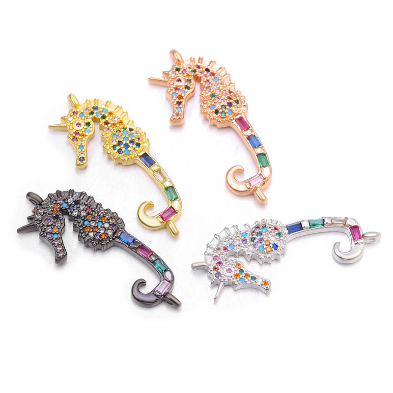 Juya diy arco-íris zircônia 18 - Jewelry Making Loops avaliação e preço