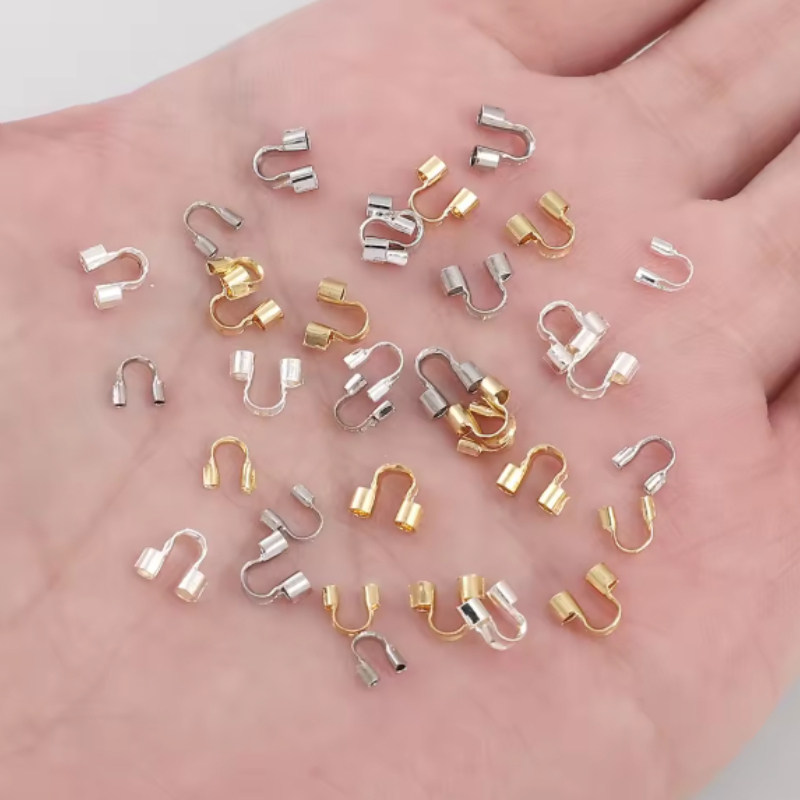100 peças de protetores de fio - Jewelry Making Loops avaliação e preço