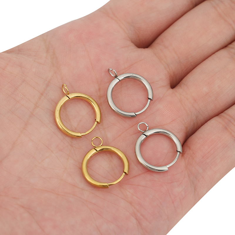 10 pçs pvd nunca desbota brinc - Jewelry Making Wire avaliação e preço
