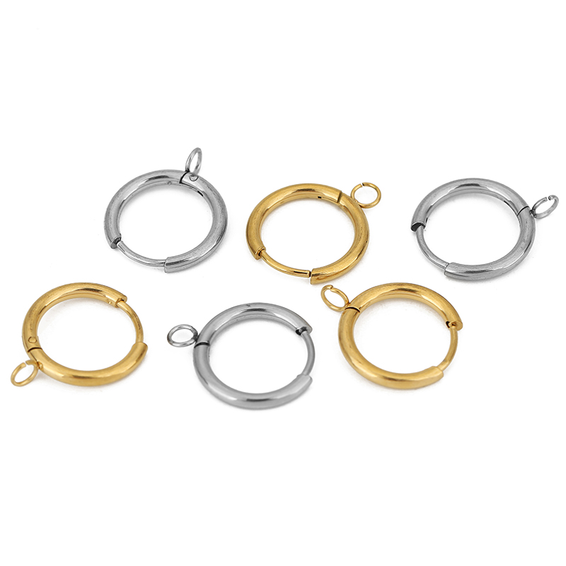 10 pçs pvd nunca desbota brinc - Jewelry Making Wire avaliação e preço