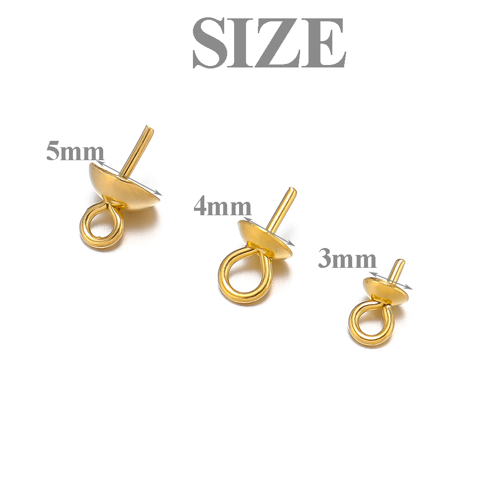 Pinos de olho de aço inoxidáve - Jewelry Making Rivets avaliação e preço
