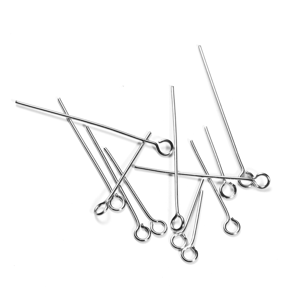 100 peças 0.6mm de aço inoxidá - Jewelry Making Rivets avaliação e preço