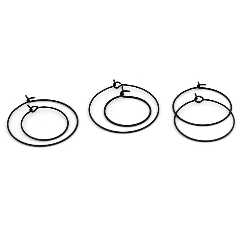 20 Peças de Argolas de Aço Ino - Jewelry Making Loops avaliação e preço