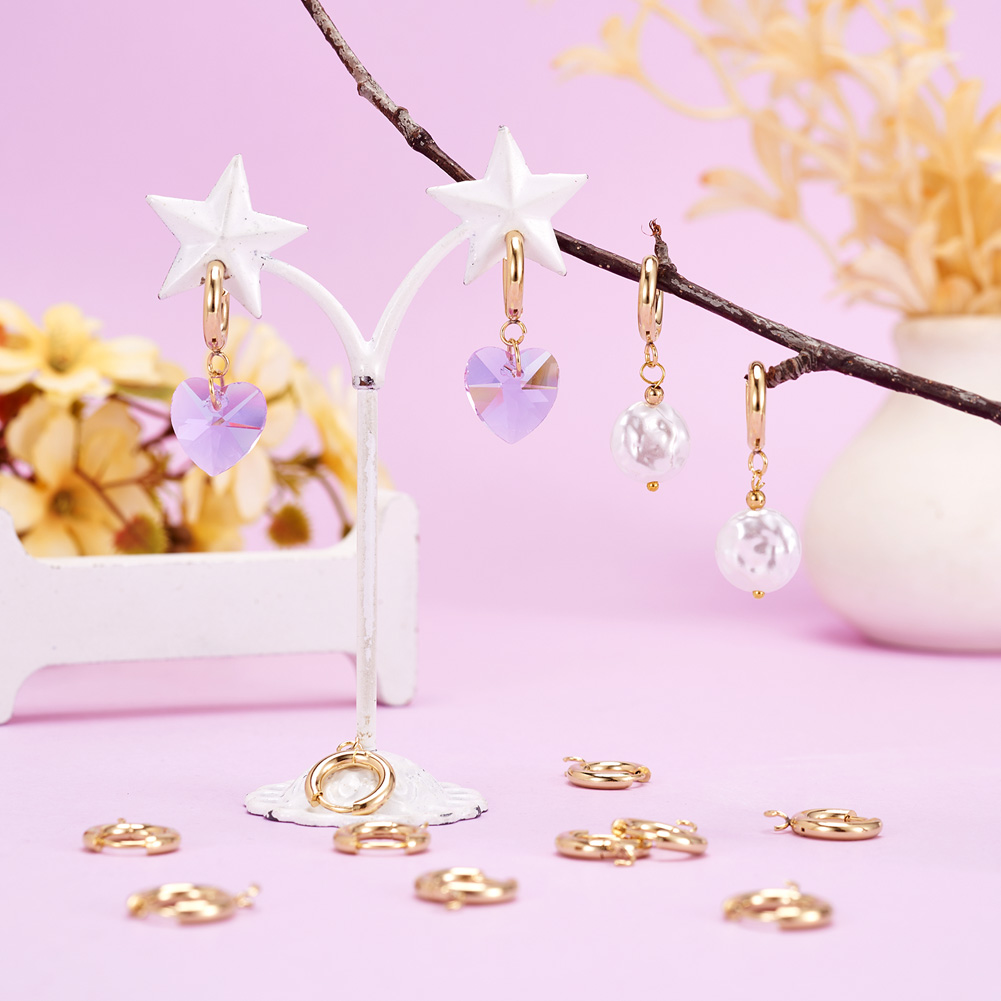 10 peças de Ganchos de Brinco  - Jewelry Making Loops avaliação e preço