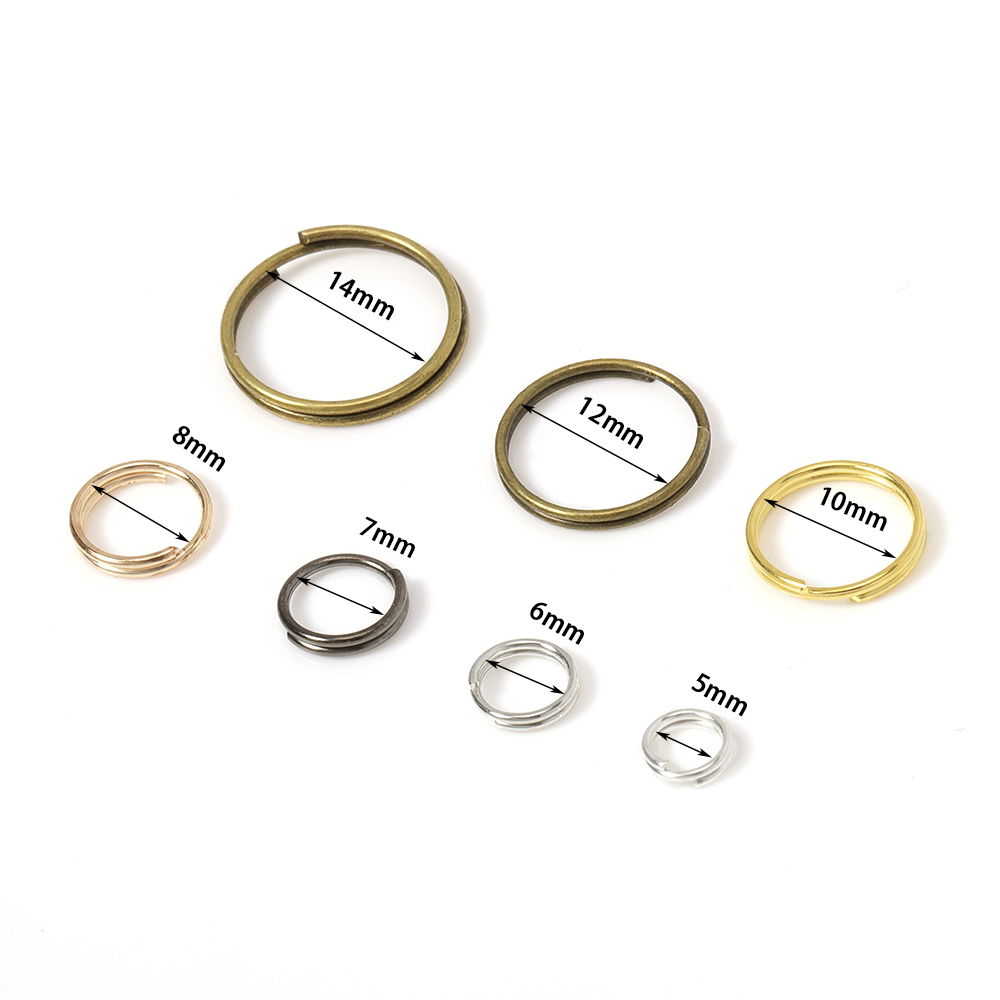 200 peças de argolas duplas ab - Jewelry Making Loops avaliação e preço