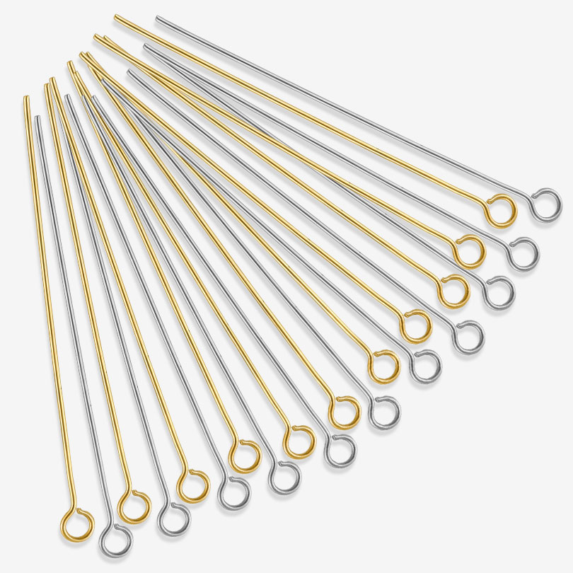 50 peças/lote de alfinetes de  - Jewelry Making Loops avaliação e preço