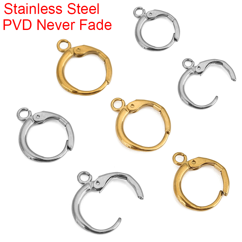 10 peças ganchos de brincos de - Jewelry Making Loops avaliação e preço