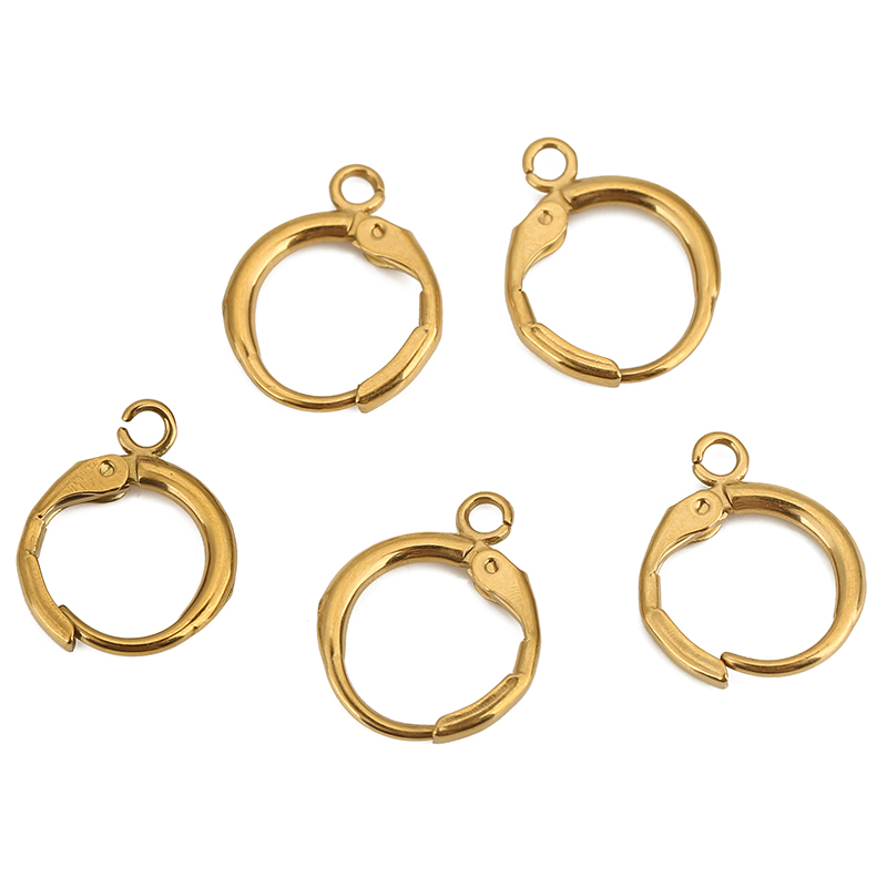 10 peças ganchos de brincos de - Jewelry Making Loops avaliação e preço