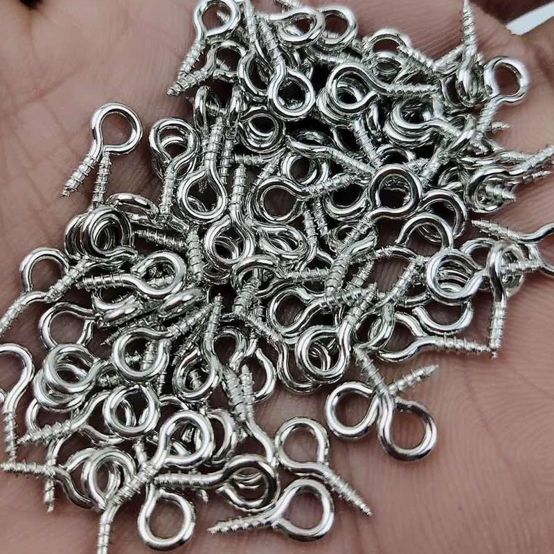 8/10mm mini parafuso olho pino - Jewelry Making Rivets avaliação e preço