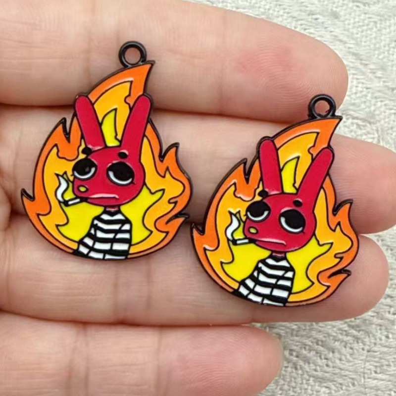 10 peças de pingentes esmaltad - Jewelry Making Game avaliação e preço