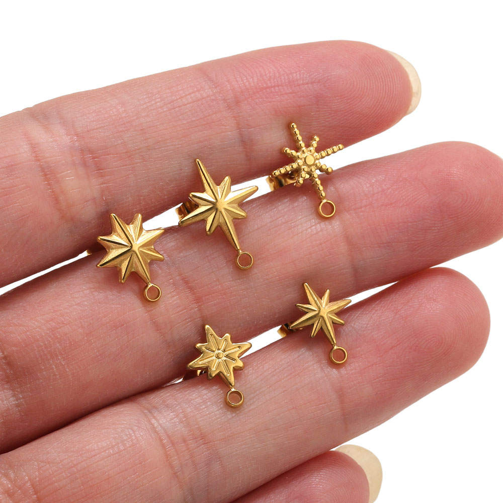 6 Peças de Brincos de Estrela  - Jewelry Making Tool Kit avaliação e preço
