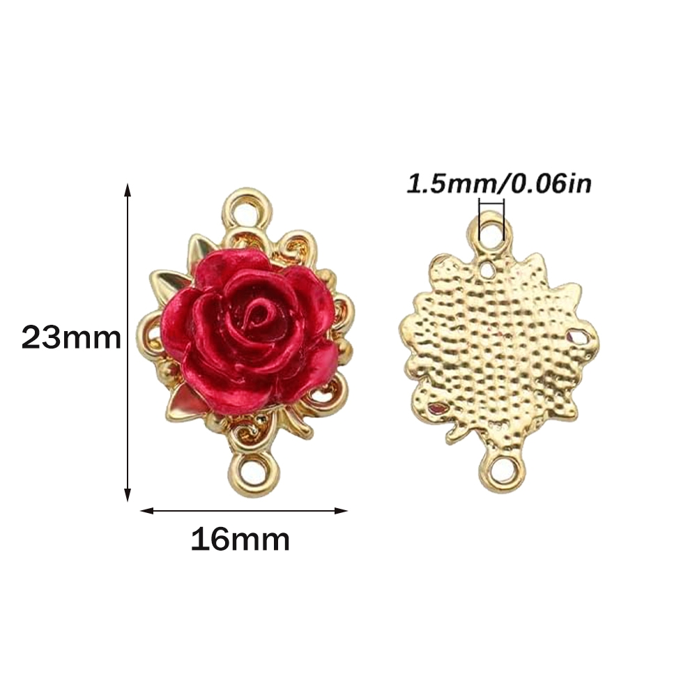 5/10 peças de Pingentes de Ros - Jewelry Making Loops avaliação e preço