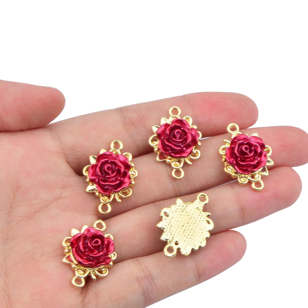 5/10 peças de Pingentes de Ros - Jewelry Making Loops avaliação e preço