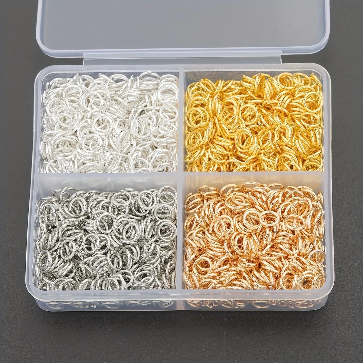 1200 peças 3mm anéis de salto  - Jewelry Making Ring Tool avaliação e preço