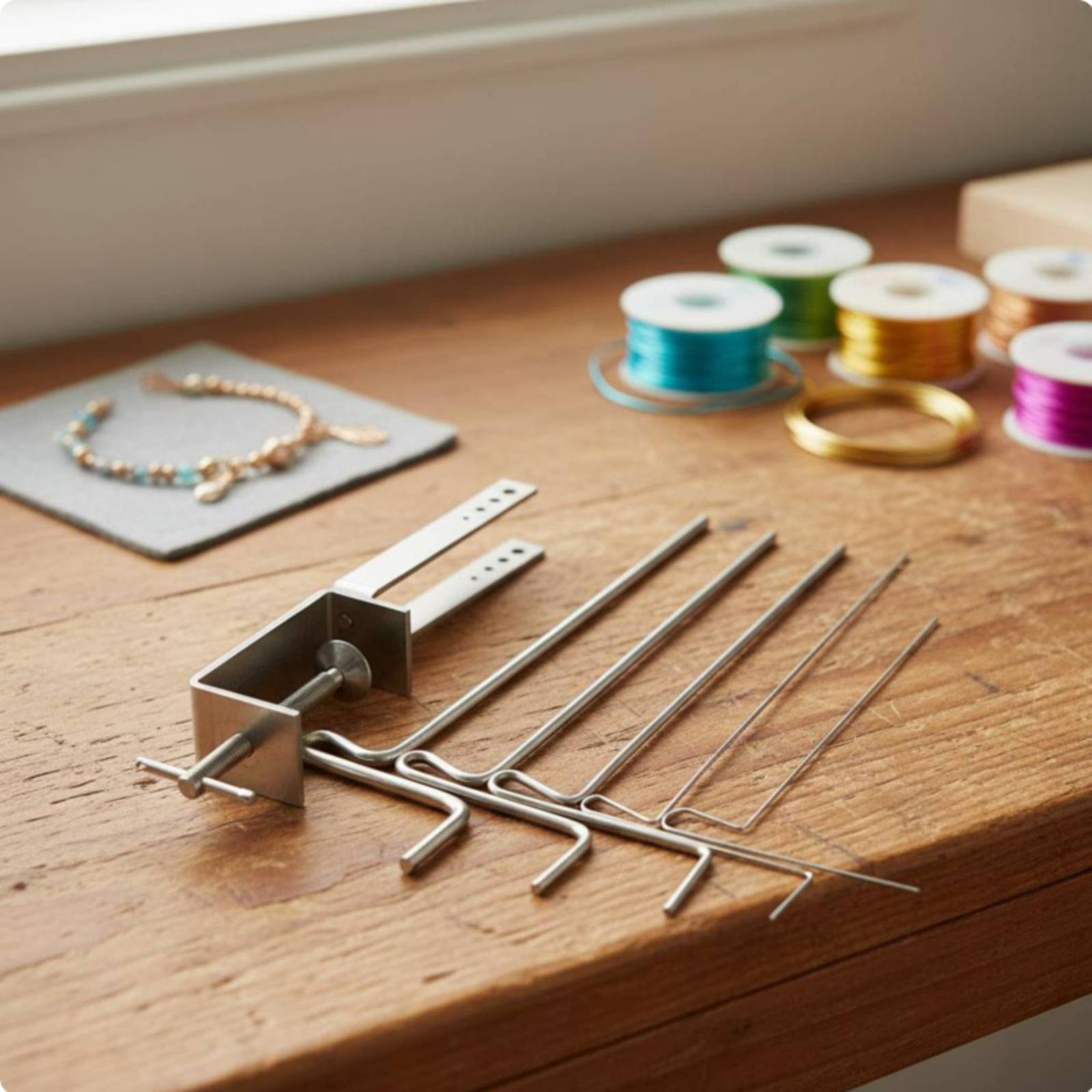 Conjunto de Varas de Arame Esc - Jewelry Making Loops avaliação e preço