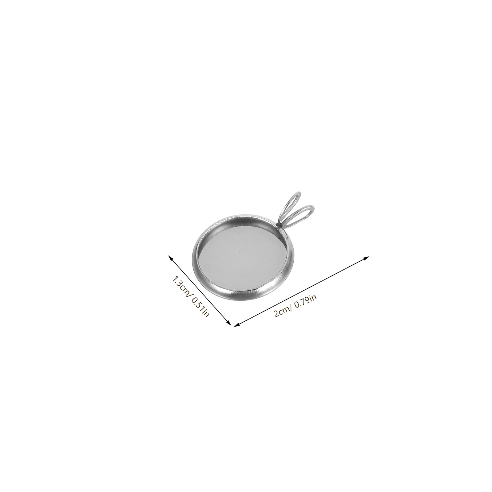 10 Peças de Base Redonda para  - Making Custom Jewelry avaliação e preço