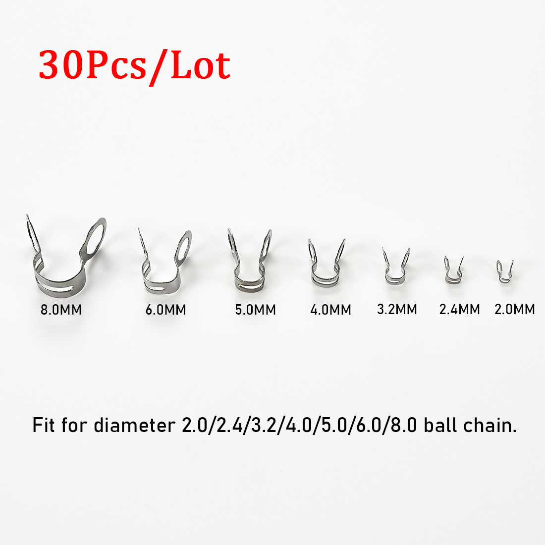 30 peças fechos de conector de - Jewelry Making Loops avaliação e preço