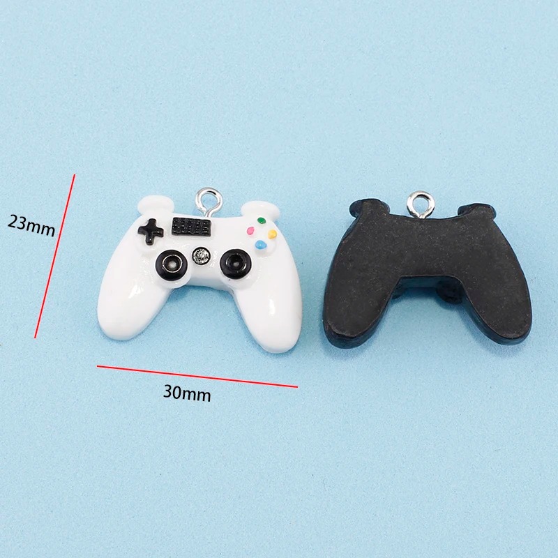 10 Peças de Charms de Resina e - Jewelry Making Game avaliação e preço