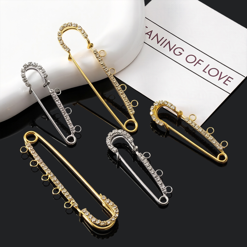 5 peças de broches grandes de  - Jewelry Making Ring Tool avaliação e preço
