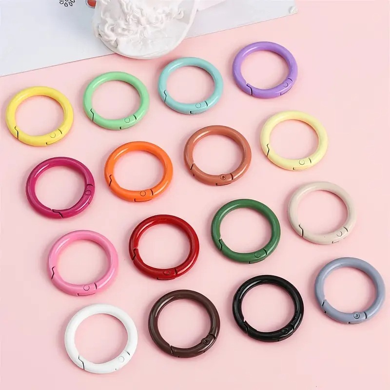 10 Peças de Anéis de Mola Metá - Jewelry Making Loops avaliação e preço