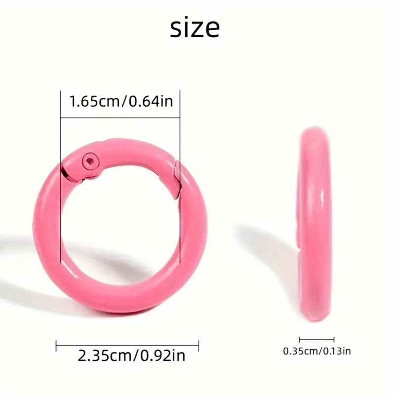 10 Peças de Anéis de Mola Metá - Jewelry Making Loops avaliação e preço
