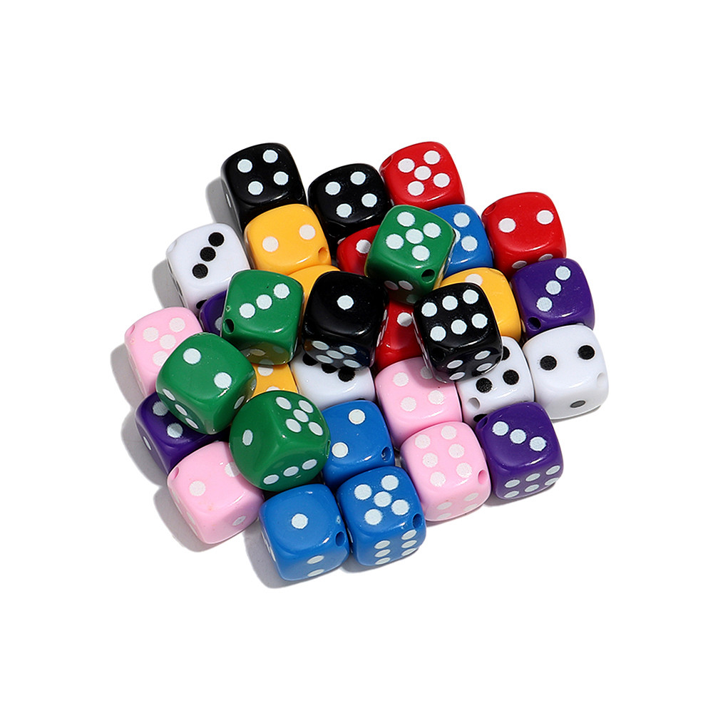 10 pçs acrílico colorido engra - Jewelry Making Game avaliação e preço