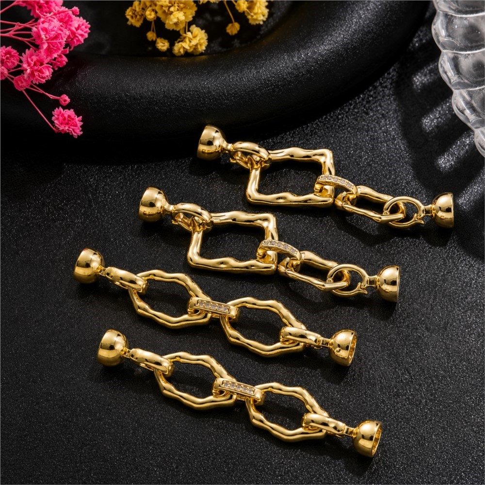 1 Peça Fecho de Conexão Oval I - Jewelry Making Material avaliação e preço