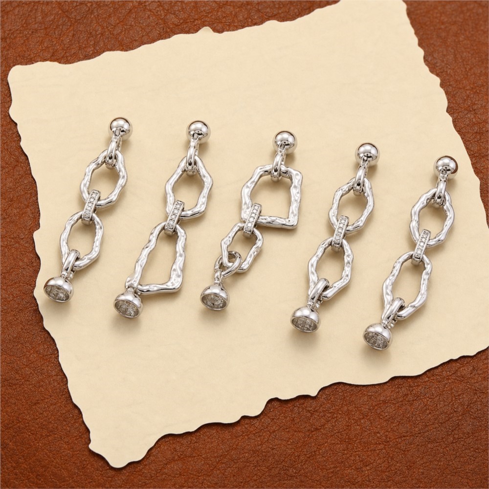 1 Peça Fecho de Conexão Oval I - Jewelry Making Material avaliação e preço