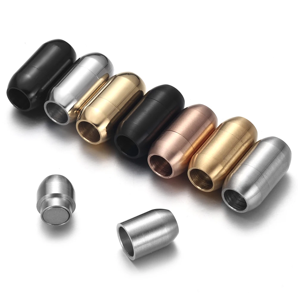 Aço inoxidável 3mm-8mm fechos  - Jewelry Making Material avaliação e preço