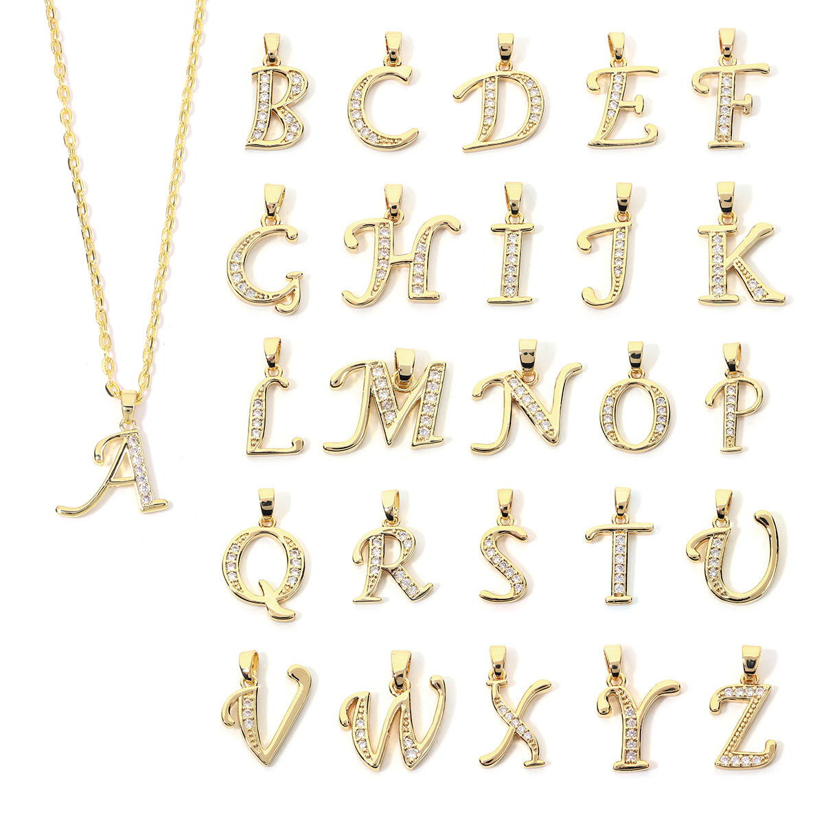 Pingente de metal com letras d - Making Custom Jewelry avaliação e preço