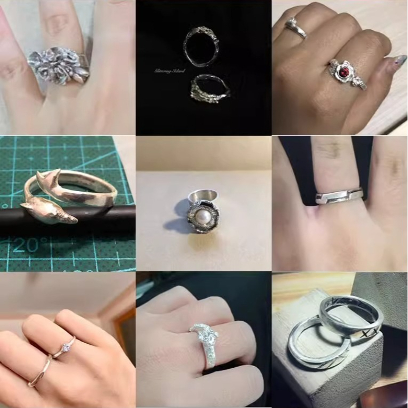 999 prata pura argila jóias fa - Jewelry Making Tool Kit avaliação e preço