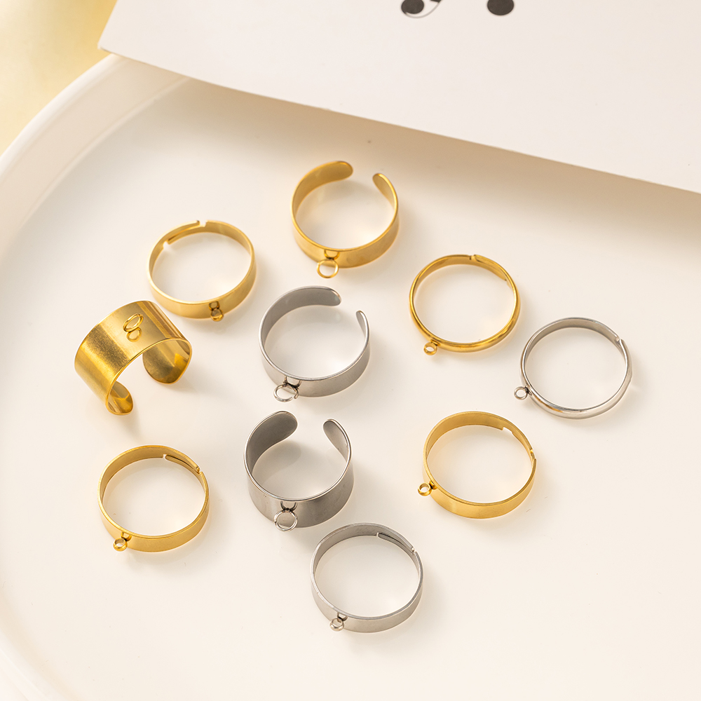 5 pçs/lote aço inoxidável cor  - Jewelry Making Ring Tool avaliação e preço