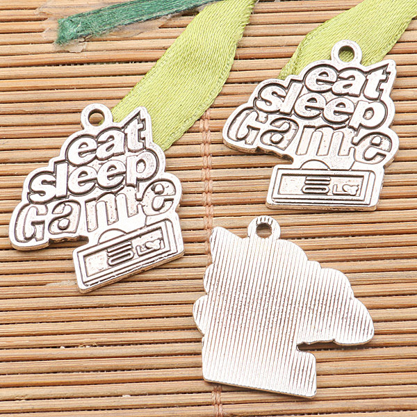 10 peças de pingentes de 24mm  - Jewelry Making Game avaliação e preço