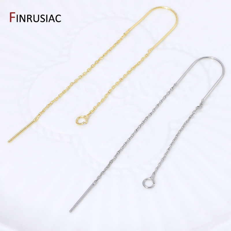 Brincos de Corrente Longa com  - Jewelry Making Wire avaliação e preço