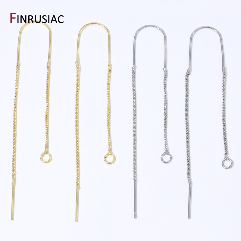 Brincos de Corrente Longa com  - Jewelry Making Wire avaliação e preço