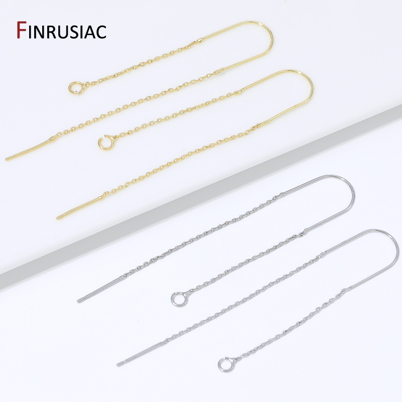 Brincos de Corrente Longa com  - Jewelry Making Wire avaliação e preço